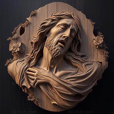 3D model st jesus (STL)